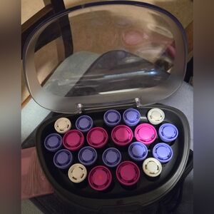 Remington Ionic Conditioning Hair Setter, 20 Velvet Hair Rollers